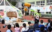 【幼儿活动】大马警官进幼儿园，共筑交通安全防线