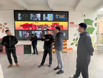 【接待迎检】市教育局联合多部门莅临我园开展校园安全风险勘察工作